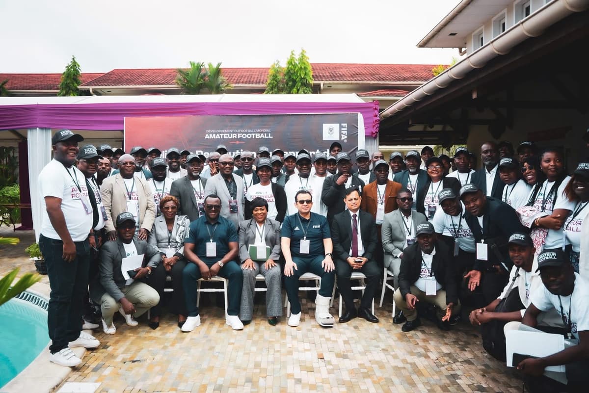 Images provenant de l'atelier FIFA - FEGAFOOT organisรฉ ร Libreville